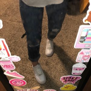 AE denim ripped jeans